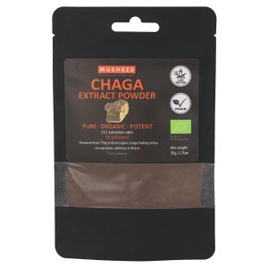 Chaga Vitalpilz Extrakt Pulver 50 g BIO /kbA